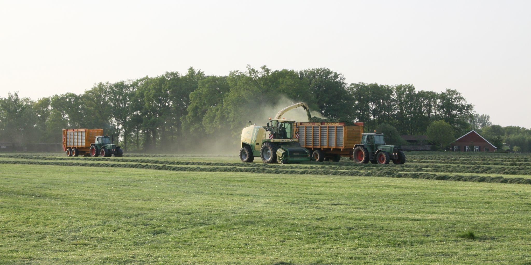 Header advies grasoogst 2e snede - De Groot
