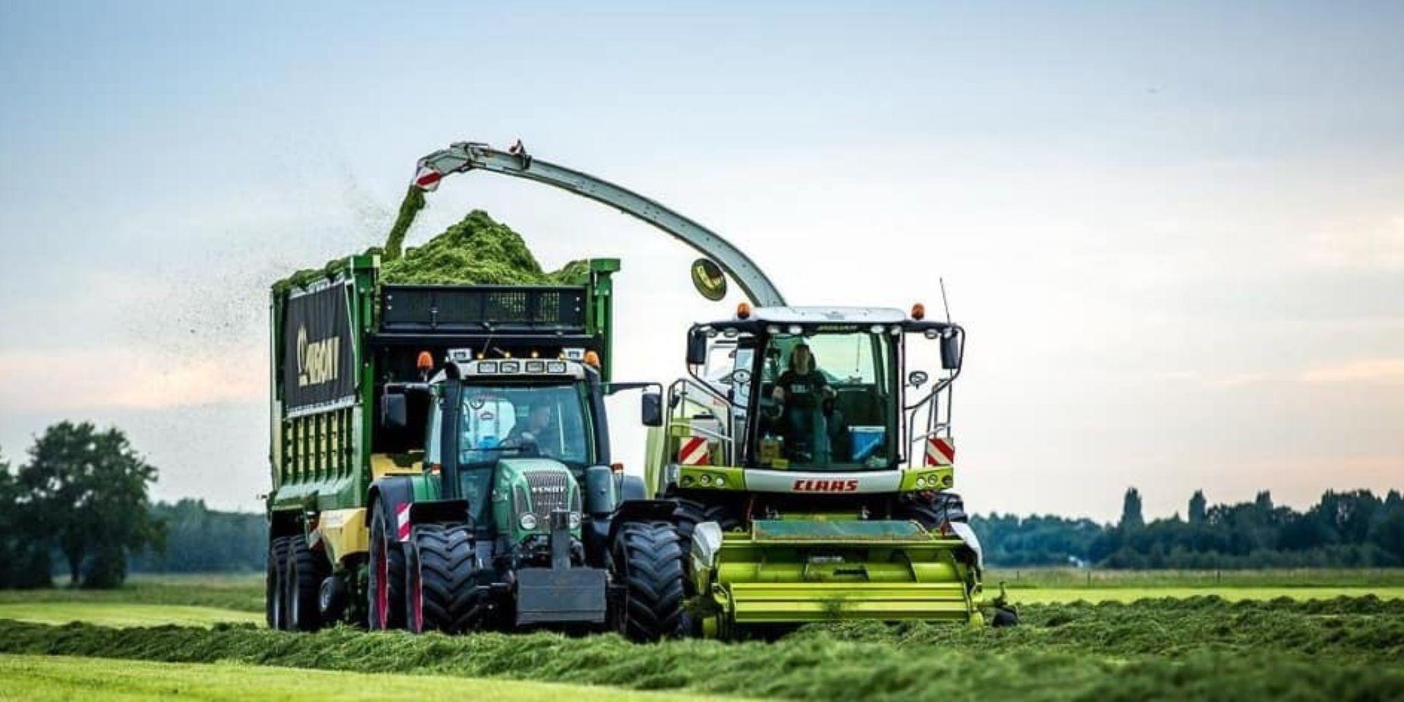 Grasoogst Header - Tjoelker Fouragehandel