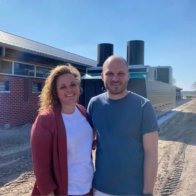 Dennis en Lotte vierkant