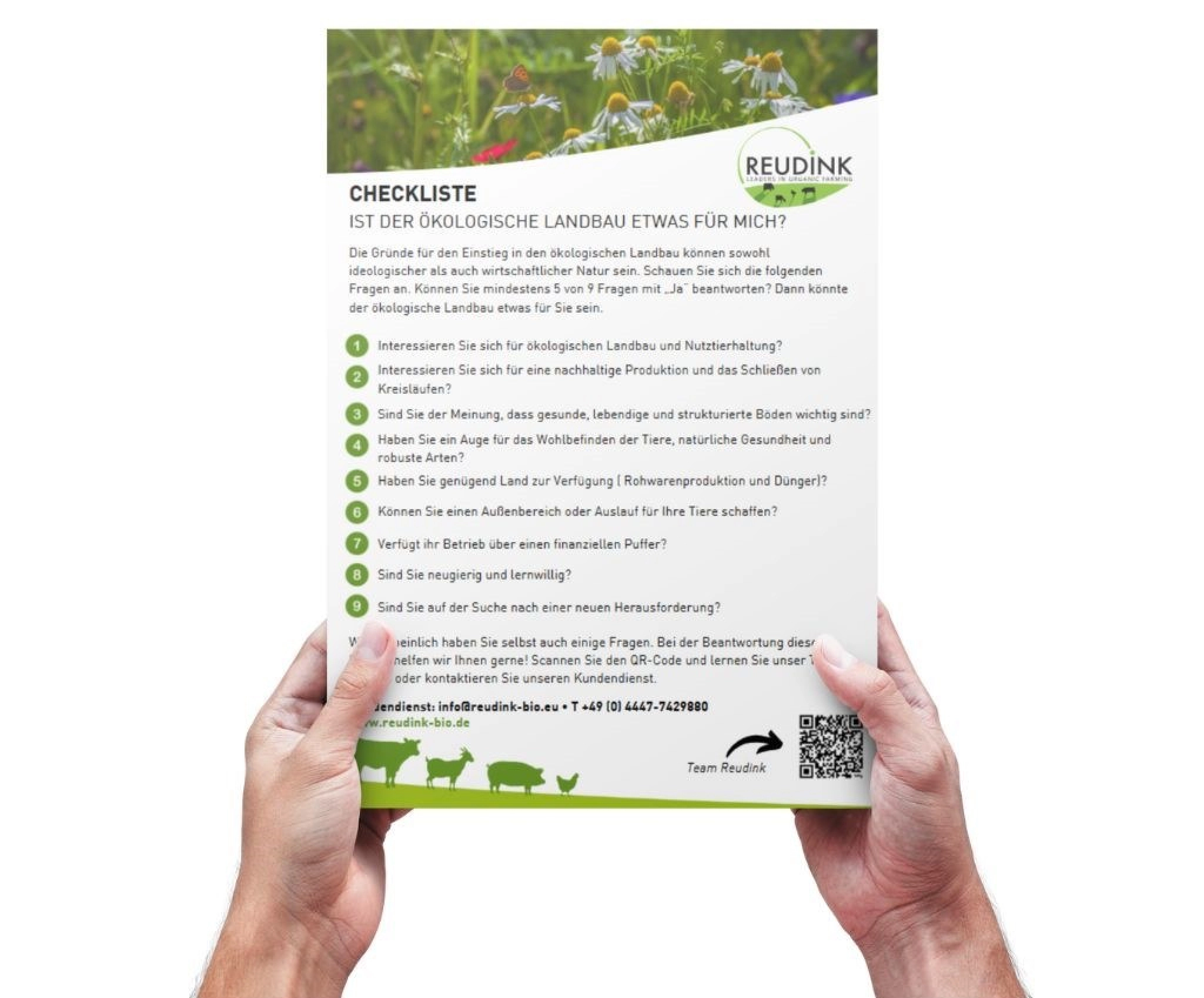 Web checklist starten met bio boeren mockup DE