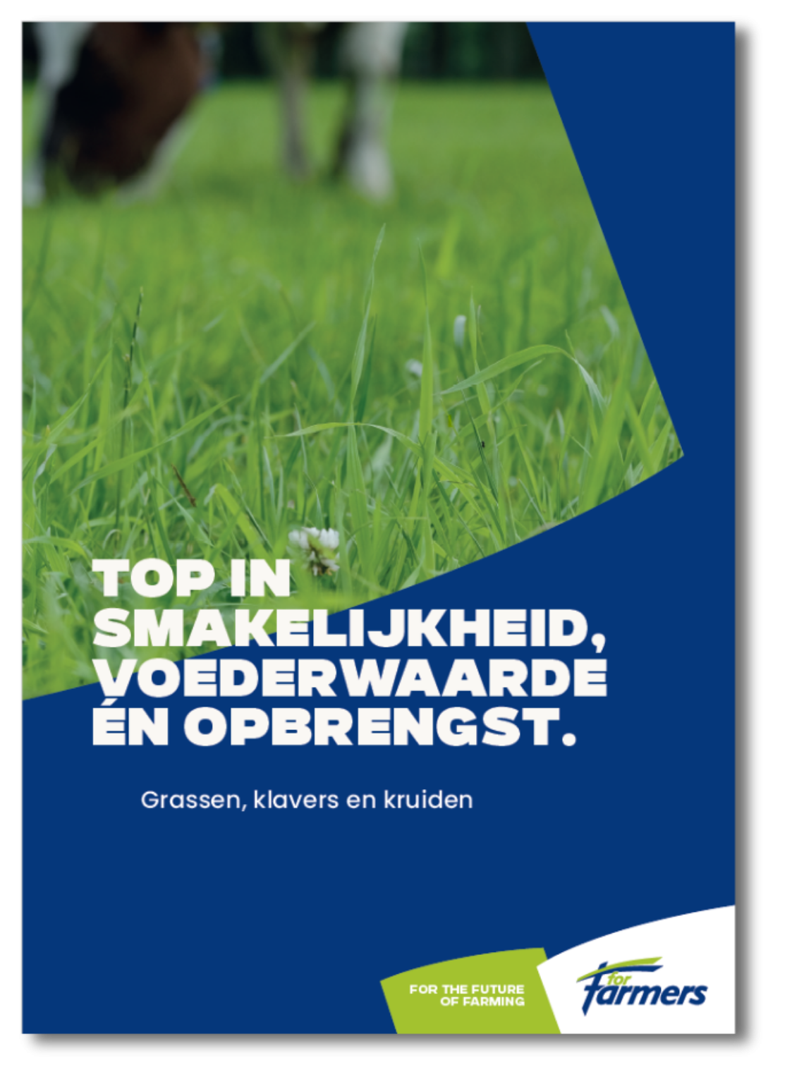 Topgrass folder voorkant - ForFarmers Nederland